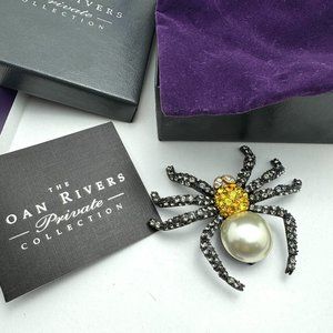 Spider Brooch by Joan Rivers from her Private Collection
